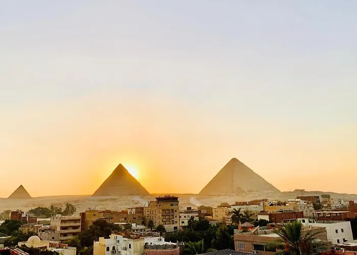 Studio Sunset Pyramids View